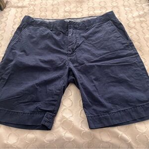 Polo shorts. Size36. Color blue.